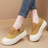Gambar CMATRAV Sepatu wanita.Sepatu Sneakers Platform Tebal Warna Meningkatkan Gaya Kasual Anda - Yellow, 36 dari CMATRAV Kab. Tangerang 5 Tokopedia