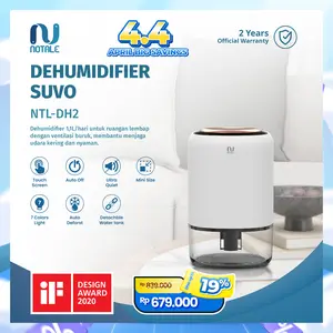 Notale Dehumidifier Suvo Penyerap Lembab Ruangan Dehumidifier Ruangan Dehumidifier Serap Lembab NTL-DH2