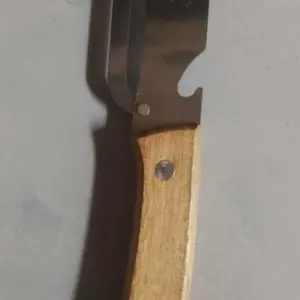 Pegangan Kayu Padat Peeler Sayuran Buah Dapur Pengupas Multifungsi Lilin Labu Kentang Pengupas