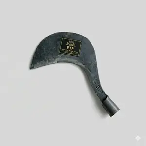 Cap Mata ETR Arit Rumput Baja Per Baja Isen Selap Tajam Tahan Lama Anti Lengket Mudah Diasah Kembali Alat Bantu Pembersihan Gulma Pemotongan Rumput Perawatan Hortikultura