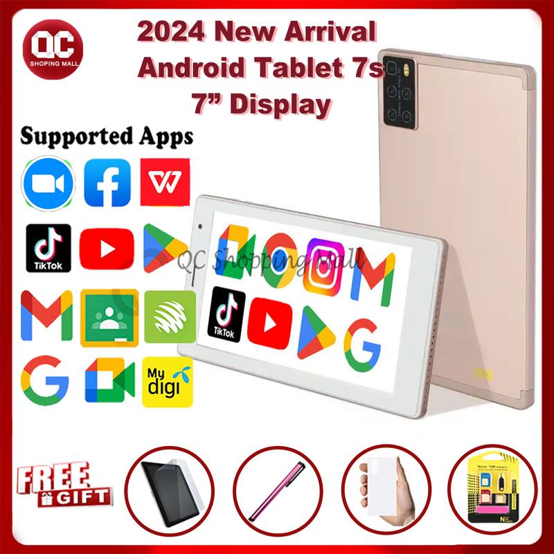 Android Tablet TAB 7s Mini Tablet Android 8.0 Mic Black Blue - TikTok ...