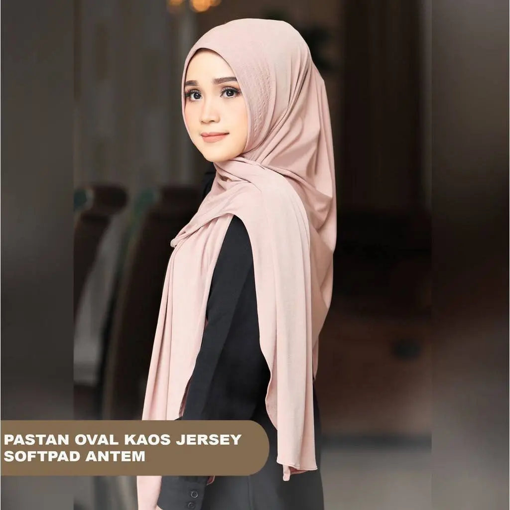 UMMI Pashmina Instan Softpad Antem Malay Terbaru 180 x 84 cm
