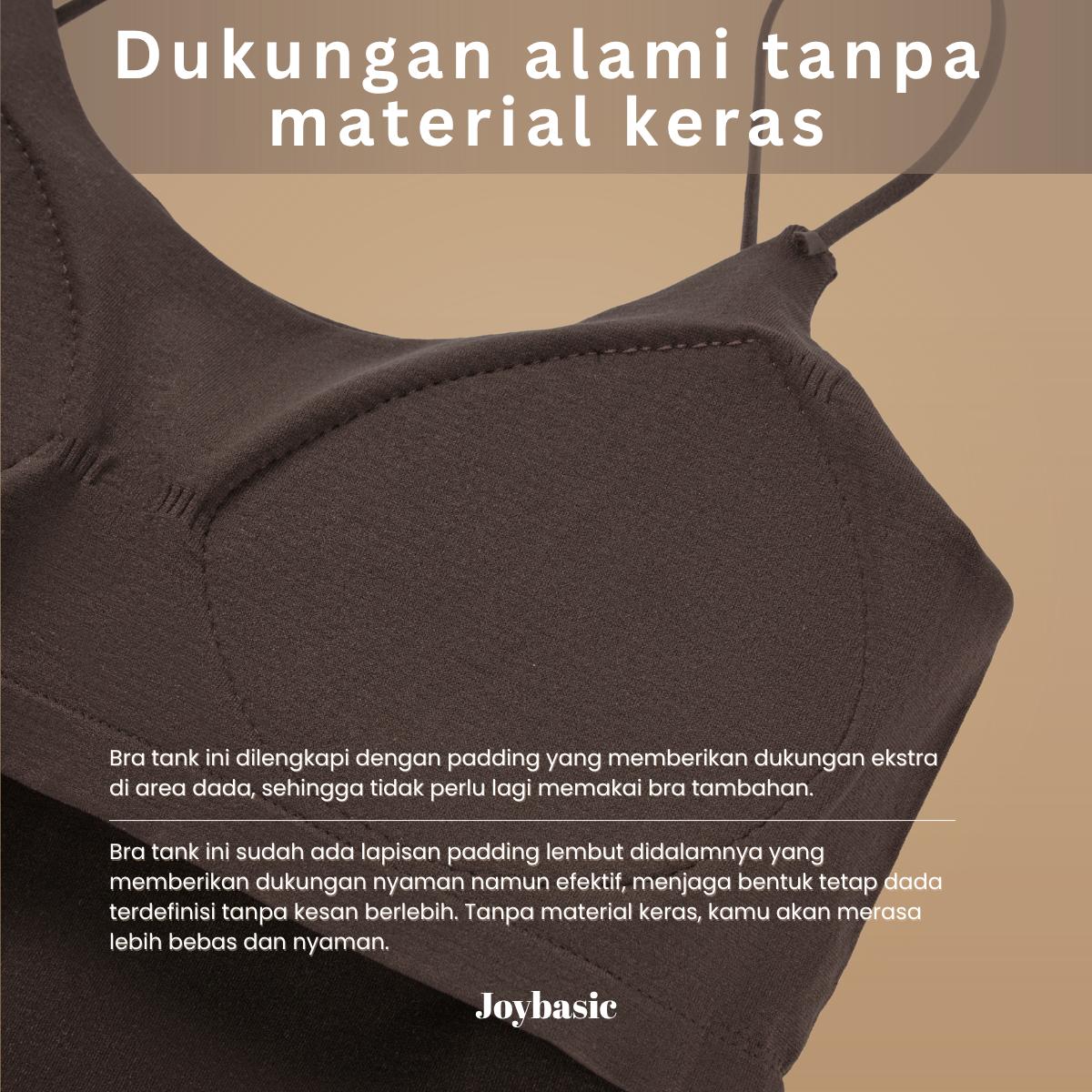 Joybasic Easy Fit Curve Bra Tank Super Lembut