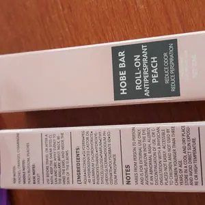 HOBE BAR White Peach Scented Antiperspirant, Suitable for Both Men and Women (20 ml) Lasting Red hobe  bar roll tawas anti bakteri butuh  antiperspirant butuh  deodorant Girls Bau Pewangi