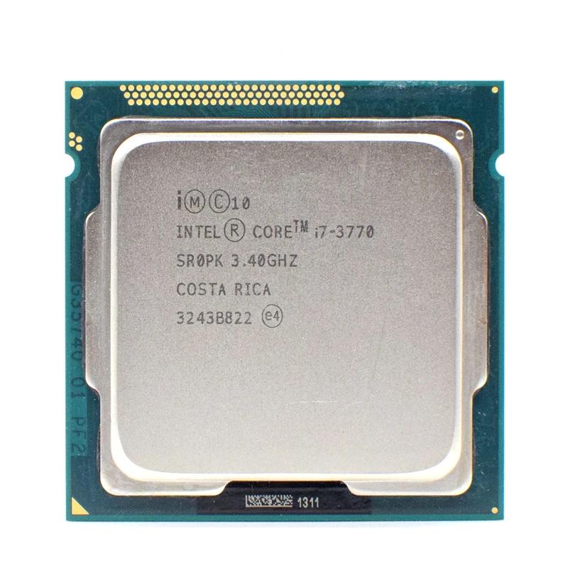 Product Introduction of For Intel Core i7-3770 i7 3770 3.4GHz 8M 22nm Core-Quad Desktop Processor CPU LGA 1155 Socket 77W 17
