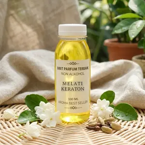 BIBIT PARFUM MELATI KERATON 100ml Non Alkohol, Bisa Untuk Racik Parfum
