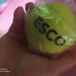 Bola Kasti Kuning Kualitas Premium / Bola Tenis Lapangan Pantulan Bagus / Tennis Ball / 6cm / Cod / Biru Baru