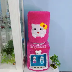 1set sarung galon+sarung dispenser karakter bulu rasfur lembut