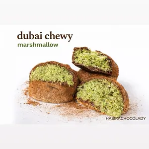1PCS Dubai chewy bomb dubai chewy cookie kunafa pistachio asli