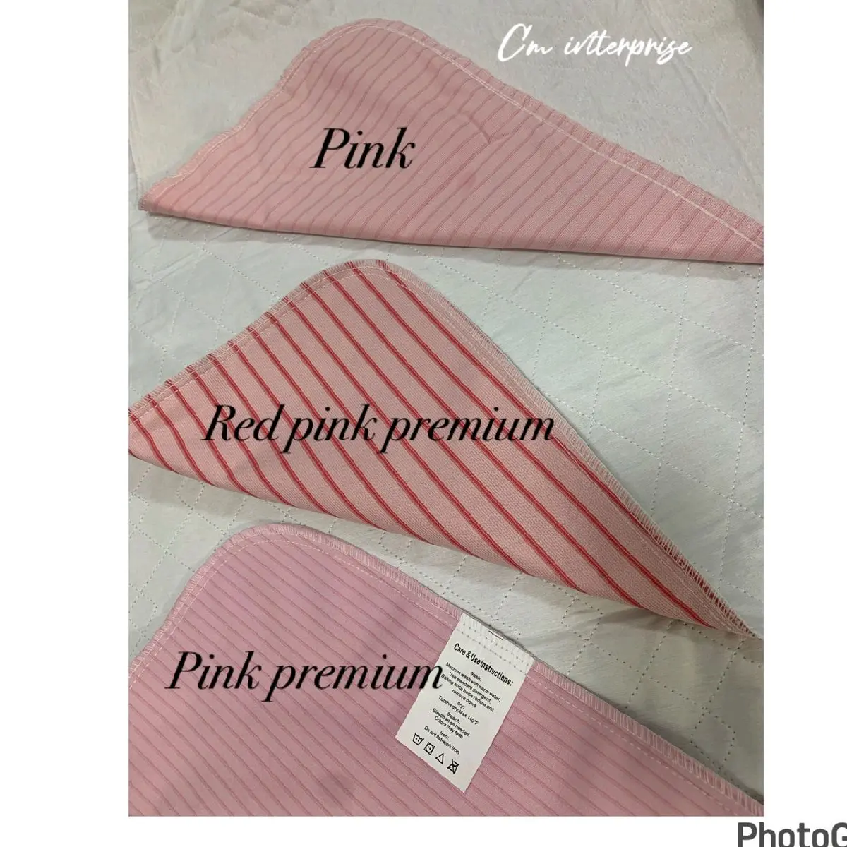Alas Tilam - Hospital Grade Waterproof Washable Mattress Underpad Hospital Grade Linen Protector. Cotton Putih