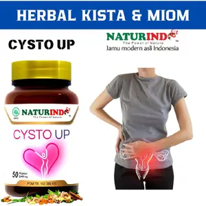 Herbal Kista Miom Tanpa Operasi Cysto up Naturindo Isi 50 Kapsul