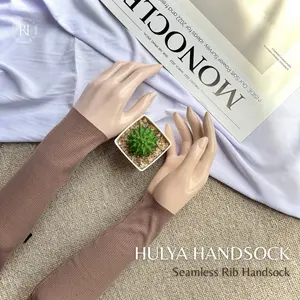 HULYA HANDSOCK by RAWHA | Seamless Rib Handsock Premium Muslim