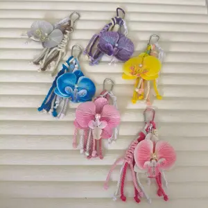 Ready Gantungan Aesthetic Lucu | Gantungan bunga premium - gantungan tas lucu