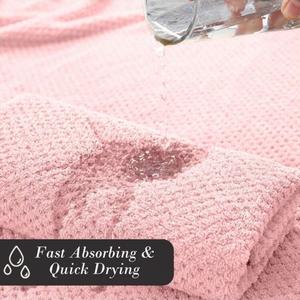 ผ้าขนหนูลายสับปะรด 1 ชิ้น/5 ชิ้น ชุด ผ้าขนหนูห้องน้ำ นุ่ม สบาย ดูดซับ ไม่เป็นขุย เหมาะสำหรับห้องน้ำ โรงแรม สระว่ายน้ำ ชายหาด ยิม เพื่อตอบสนองความต้องการในการอาบน้ำ