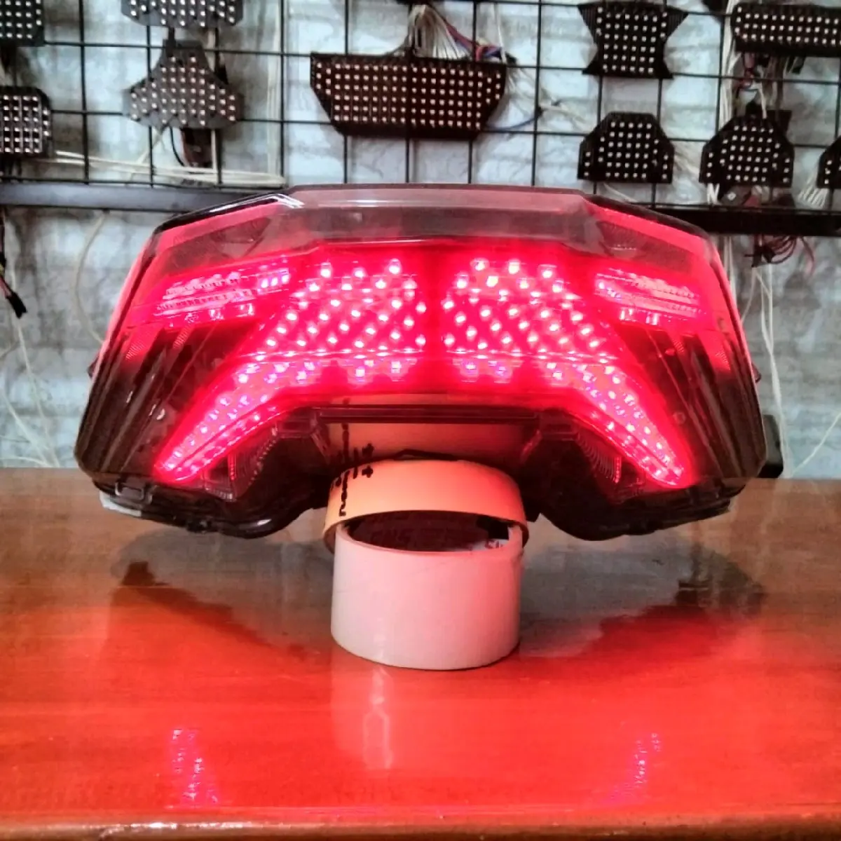 Stoplamp Runing Pcx 160 Cc 2022 - 2024 10 Mode Otomatis Ganti Mode