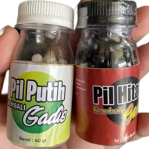 Boba putih dan boba hitam