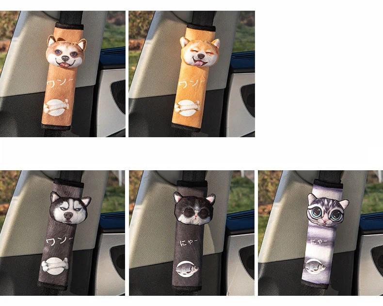 Product Introduction of Car Pillows Headrest Neck Cushion Auto Supplies Car Shoulder Pad Accessories Cervical Cushion Woman Travel 3D Animal Soft Pillow 14