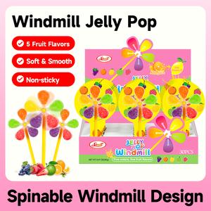 SWOOT – Colorful and uniquely shaped windmill-shaped fruit candies, rich in Vitamin C. An ideal snack for children and a festive gift. 8 grams