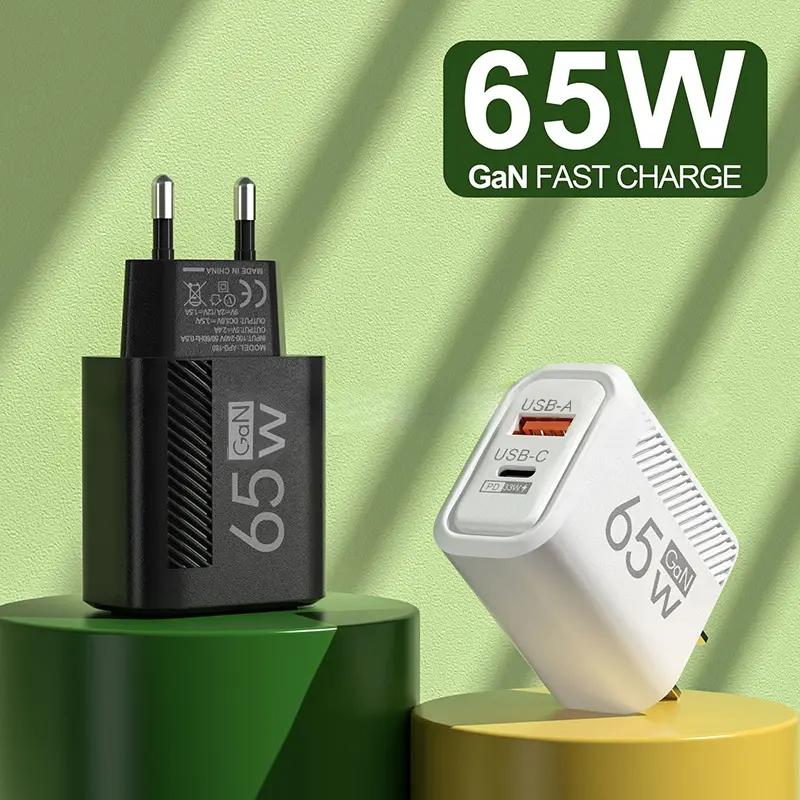 65W USB loại - điện thoại c gan bộ sạc cho Iphone cho Samsung Huawei Xiaomi sạc nhanh pd bộ điều hợp điện du lịch qc3.0 cho viên