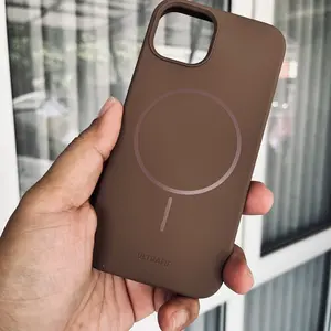 CILUPBAH Liquid Silicone Magnetic (1) For iPhone 11 12 13 14 15 16 17 18 Pro Plus Pro Max