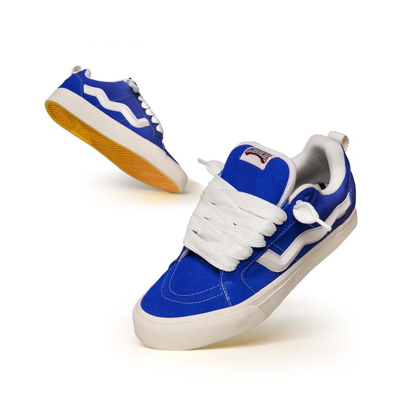 SEPATU CORVALUE FOOTWEAR - OTARU BLUE | Sepatu Sneakers Pria Wanita Canvas Casual Shoes Hitam 2