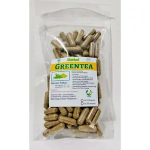Green Tea Capsule – Ekstrak Teh Hijau Premium | Detox Ringan  |100  Kapsul
