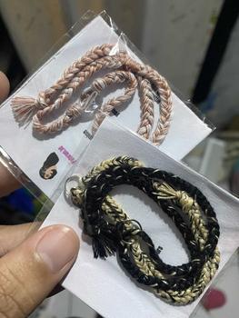Product Review of Gelang tali benang simple gelang handmade couple motif abstrak bahan benang premium langsung kirim Bracelets from p**a 0