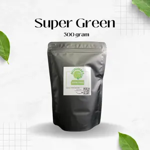 munimart Green matcha powder teh hijau premium Tea Greentea 300 gr