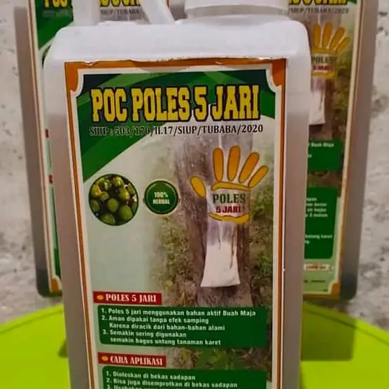poc poles 5 jari/vitamin getah Organik 4