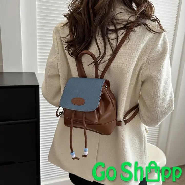 Tas Ransel Kulit Mini Wanita Viral Tas Backpack Lucu Korean Style Aesthetic Kekinian Terbaru BK25 6