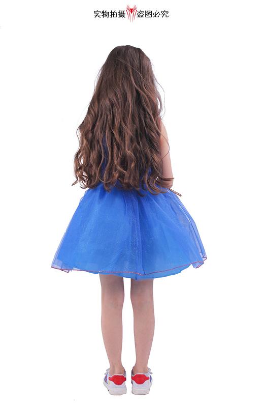 Product Introduction of Halloween Bsrlons Spider Woman Cosplay Children Stage Wear Performance Wear Halloween Play Costume 8