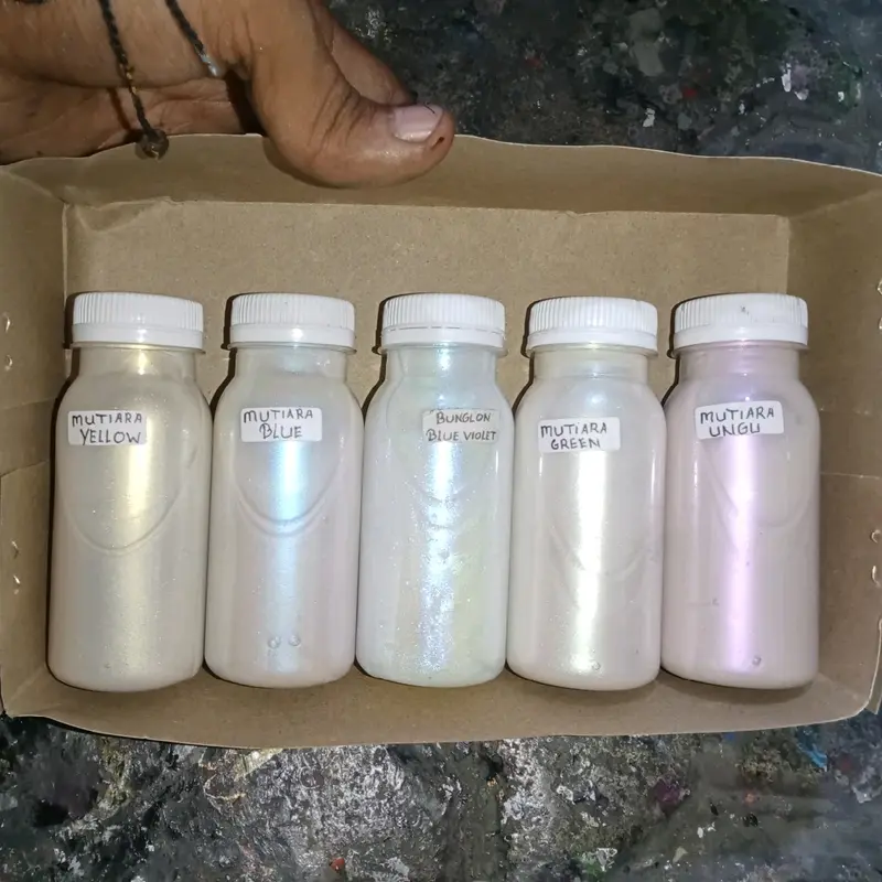 CAT TOPYNG MUTIARA,UNTUK LAPISAN CAT MOTOR,MOBIL,DLL Paint 3