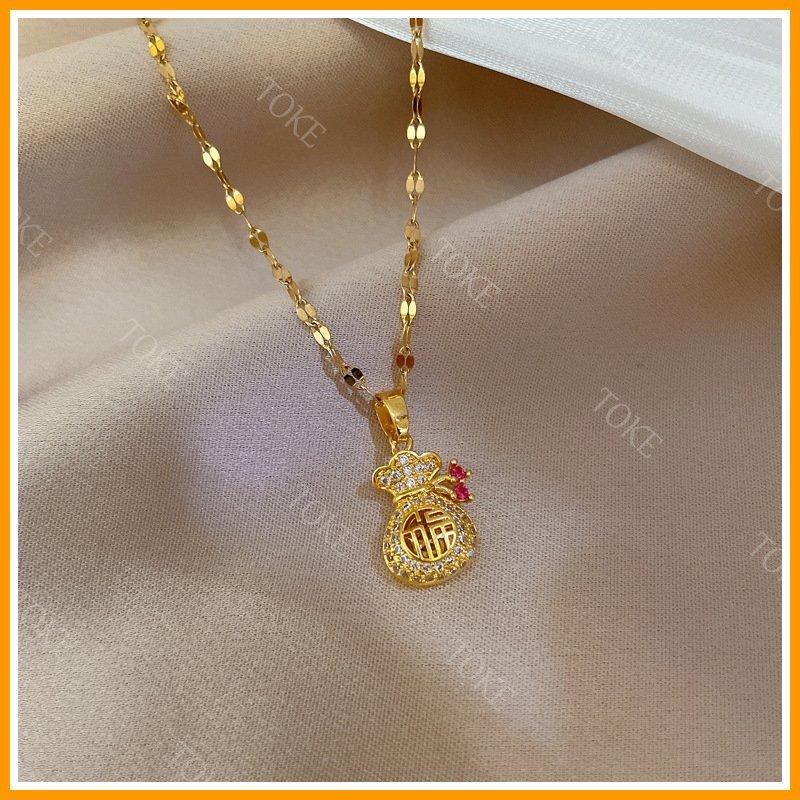 Dây chuyền nữ titan không gỉ vòng cổ xinh đẹp trang sức titan