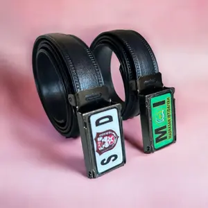 Ikat Pinggang Anak Sekolah SD MI Sabuk Logo Sekolah Lebar 2.5 cm gesper  anak Fashion