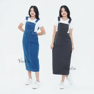 VIERLIN - Jeans 6151 6150 - JUMPSUIT ROK JEANS OVERALL