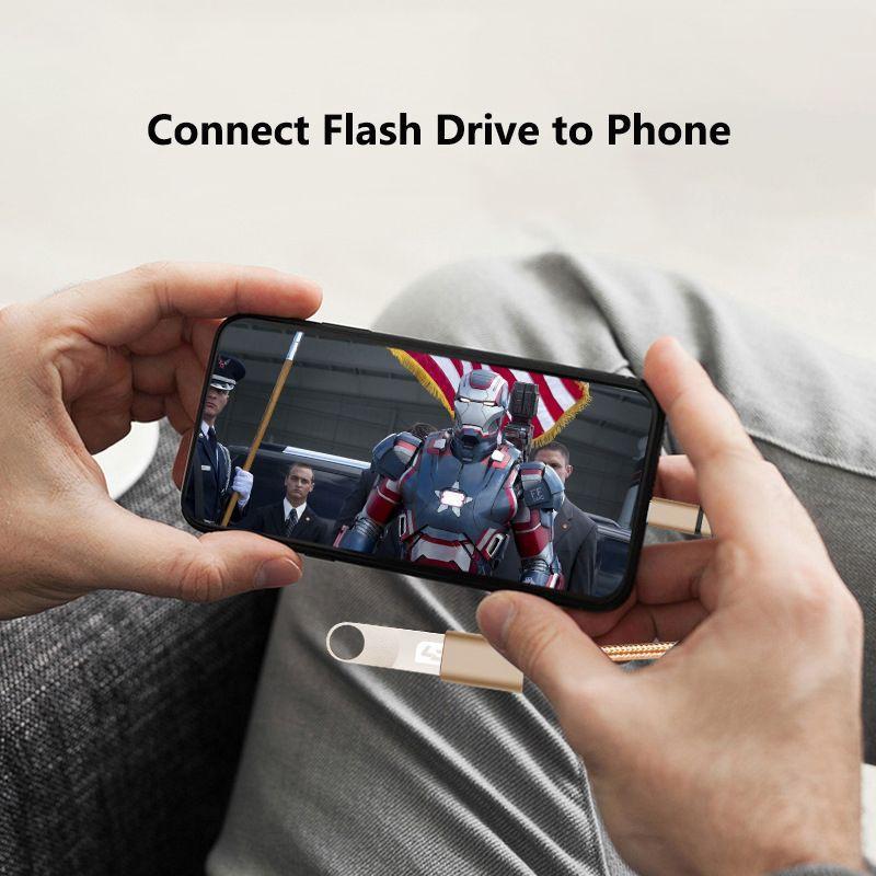 Product Introduction of Cáp Bộ Chuyển Đổi USB OTG, Thiết Kế 2 Trong 1, Bộ Chuyển Đổi Dễ Phối Đồ Cho Nhiều Thiết Bị, Bền Và Linh Hoạt, Thích Hợp Đi Du Lịch Và Sử Dụng, Thiết Kế Tiện Lợi 11