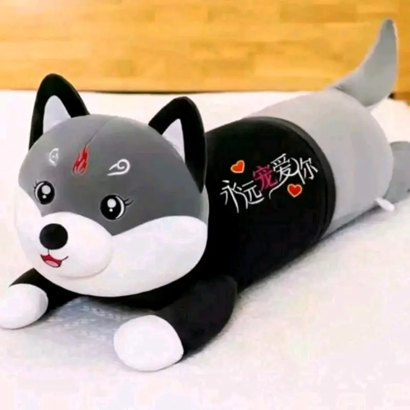 bantal guling karakter kucing lying atau kucing rebah berukuran 50CM bahan plush premium berlebel SNI Dolls 2
