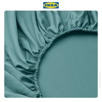 Gambar IKEA NATTJASMIN Sprei Kasur Berkaret Biru-Hijau 120x200cm dari IKEA Indonesia Kota Administrasi Jakarta Timur 4 Tokopedia
