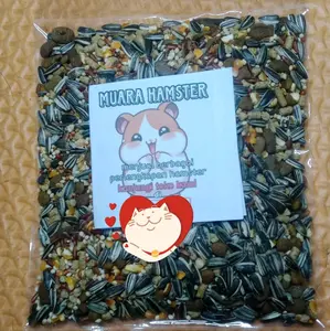 makanan hamster berkualitas kumplit 200g