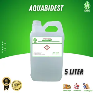Aquabidest 5 Liter Air Penyulingan Bertingkat 2x