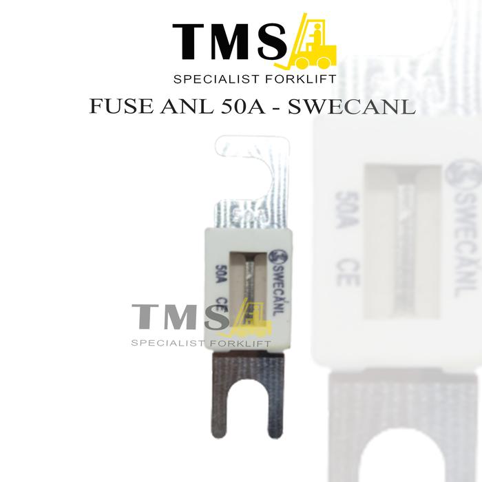 Gambar Fuse White ANL 50A 48V Sikring For Forklift ReachTruck Stacker SWECANL dari sparepart.online Kota Tangerang Tokopedia
