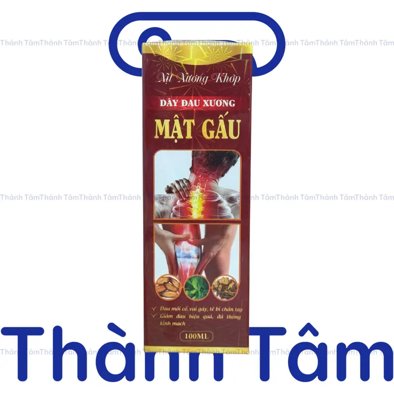 Combo 2 (Đỏ) Dầu thảo dược MẬT GẤU 100 ML Giảm Căng Cơ, Làm Ấm, Thoải Mái Khi Vận Động 2