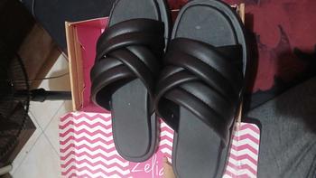 Product Review of Sandal Wanita Big Size Jumbo Size Silang 3 Request Kaki Gemuk Panjang Pendek Coklat Black Sendal from d**t t**l 2