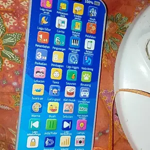 Mainan Ponsel / Hand Phone ( HP ) Edukasi Anak / Mainan Telepon Edukasi Anak dan Bayi / Ponsel Bersuara / Mainan Hp Anak