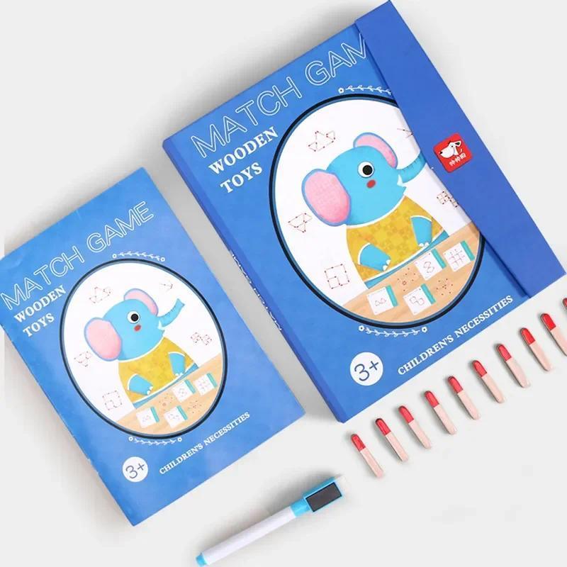 Product Introduction of Hundreds of magnetic puzzle pieces, pinyin puzzle pieces, children's early education puzzle toys, pen control training, baby gifts 6