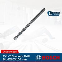 Gambar BOSCH Mata Bor Beton CYL-2 Concrete Drill Bit 6X60X100 mm - 2608578118 dari Smart Power Solution Kota Administrasi Jakarta Pusat 1 Tokopedia