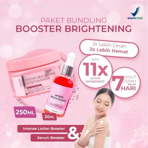 CLEAREAN BOOSTER LOTION DAN SERUM BOOSTER (bundling lebih hemat)