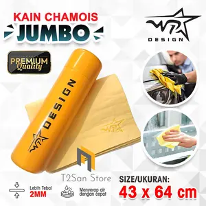 Kain Berserat Ukuran Besar 43 x 64 cm Design Lembut & Daya Serap Tinggi