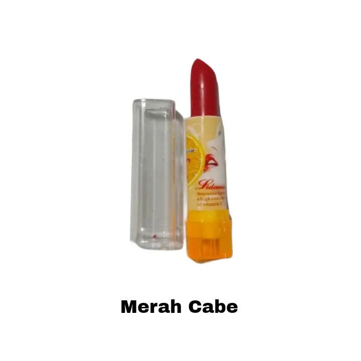 Lipstik Lidanxiu Vitamin C Bibir Lipstick Kosmetik Waterproof 6