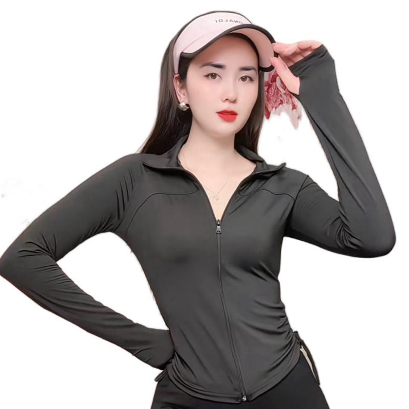 (Deal Hời)Áo định hình fom ôm có dây rút 2 bên, áo tập gym yoga, áo đi nắng, chất thun lạnh 1 lớp mềm mát 0